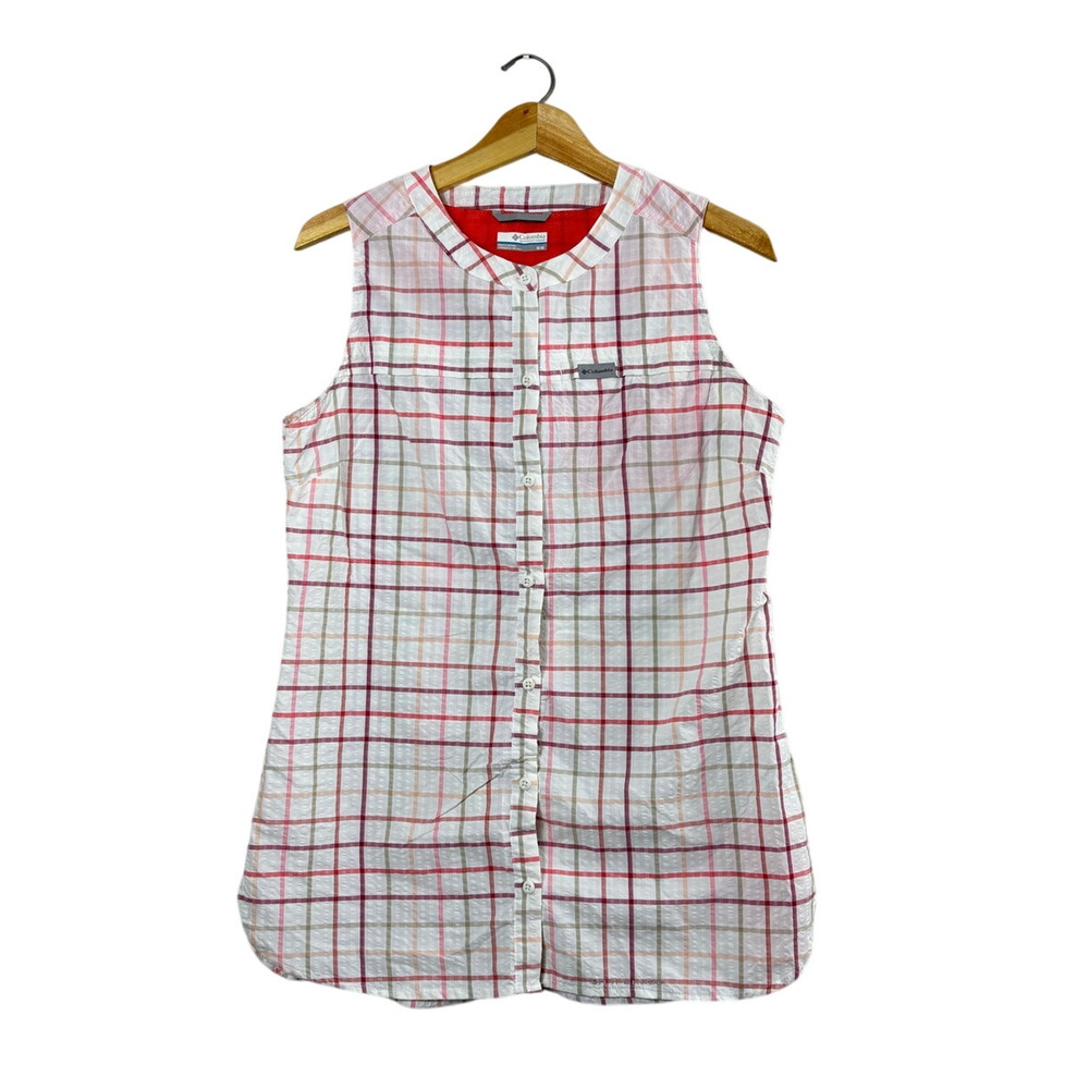 Women's Plaid Columbia Omnishade Tank Top M